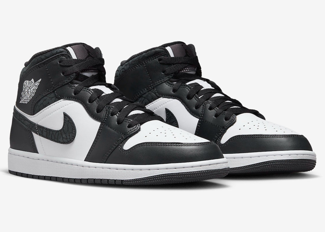 Air Jordan 1 Mid SE "Panda Elephant"