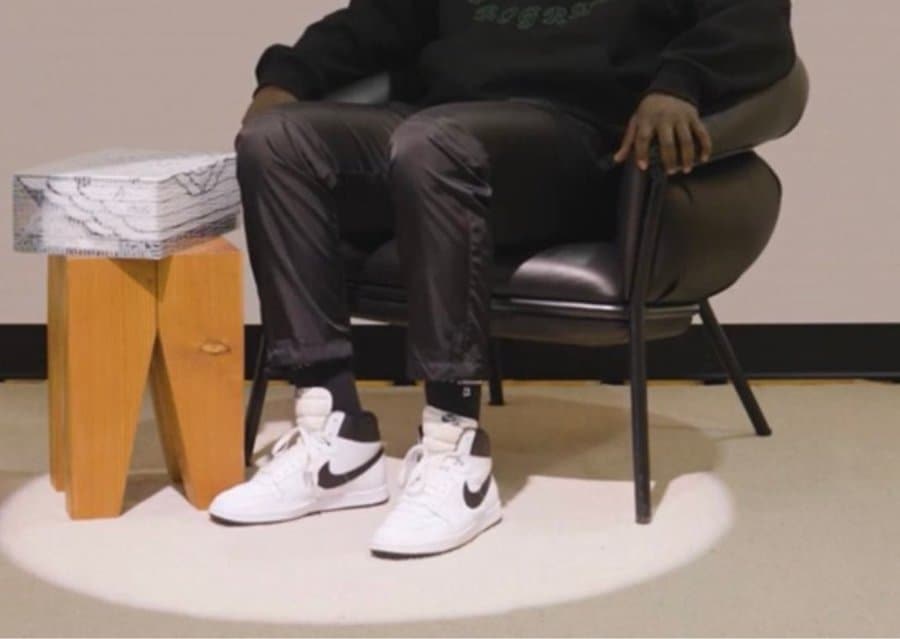 A Ma Maniére x Jordan Air Ship "White/Black"