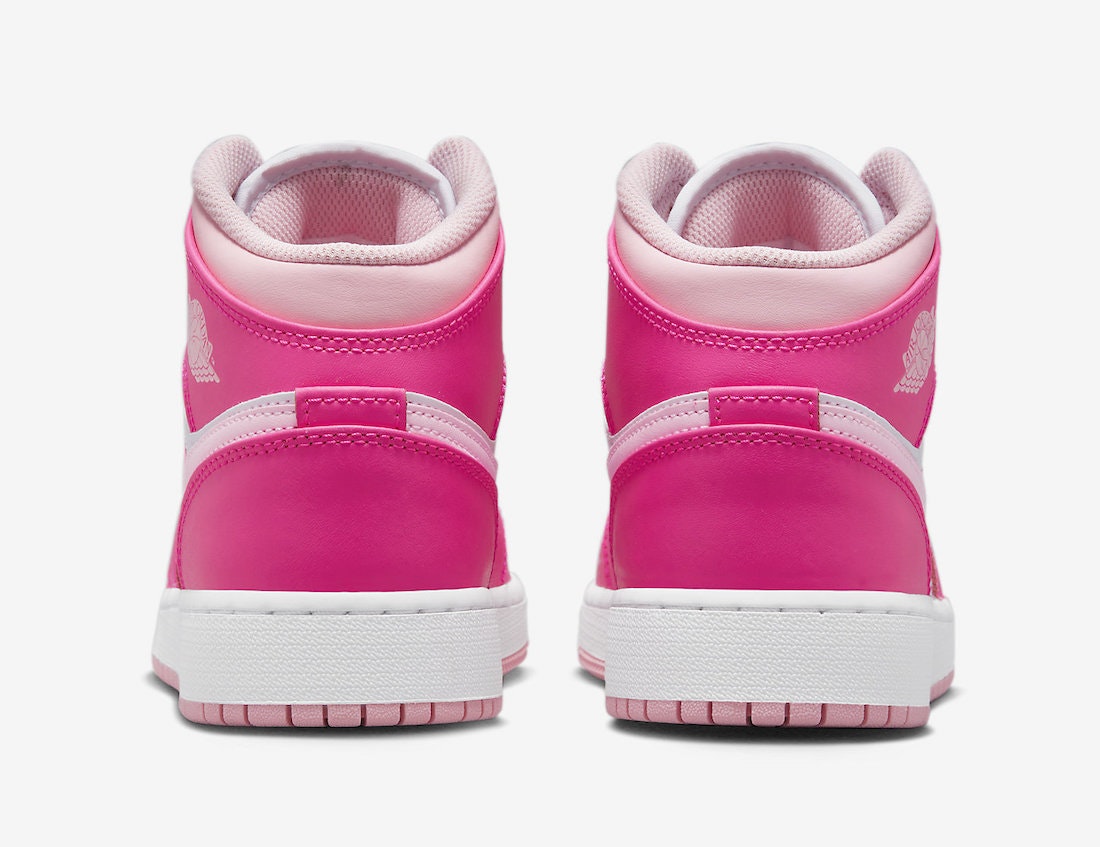 Air Jordan 1 Mid GS "Medium Soft Pink"
