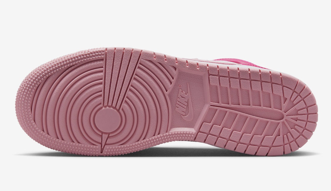 Air Jordan 1 Mid GS "Medium Soft Pink"
