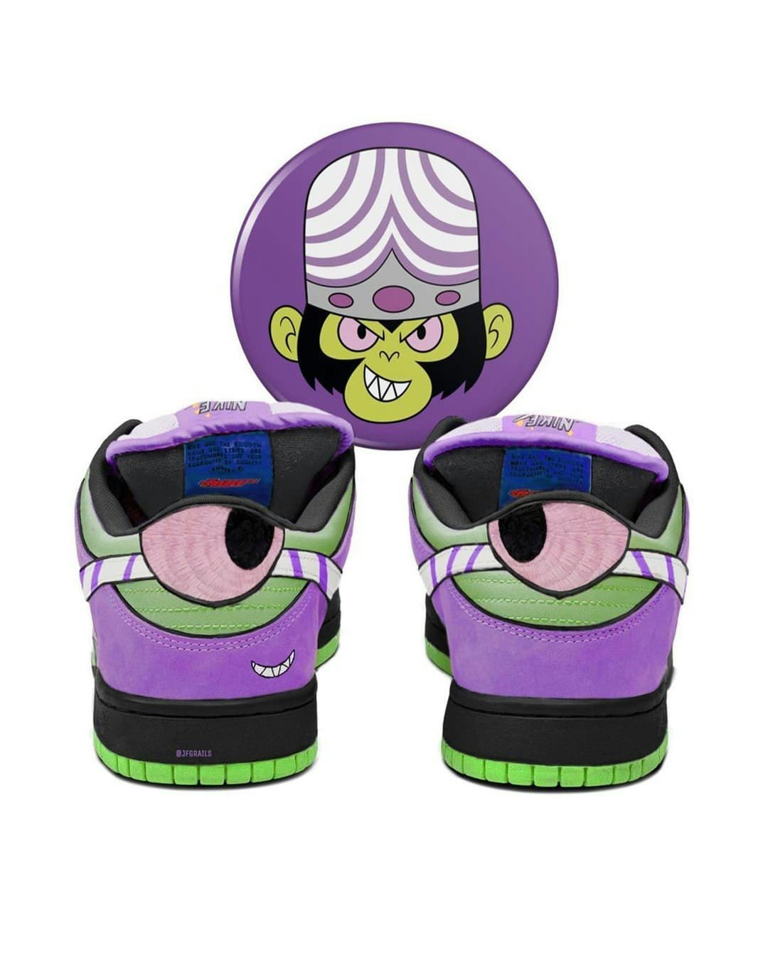 The Powerpuff Girls x Nike SB Dunk Low