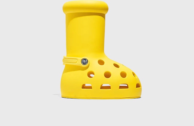 Crocs x MSCHF "Big Yellow Boot"
