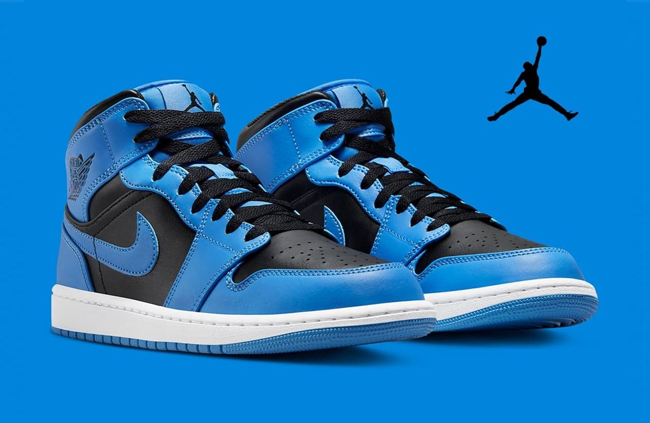 Air Jordan 1 Mid "University Blue"