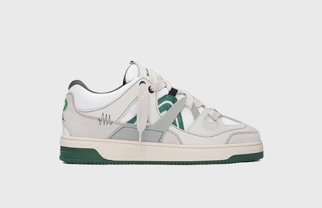 stockX x REPRESENT Bully Sneaker "Island Green"