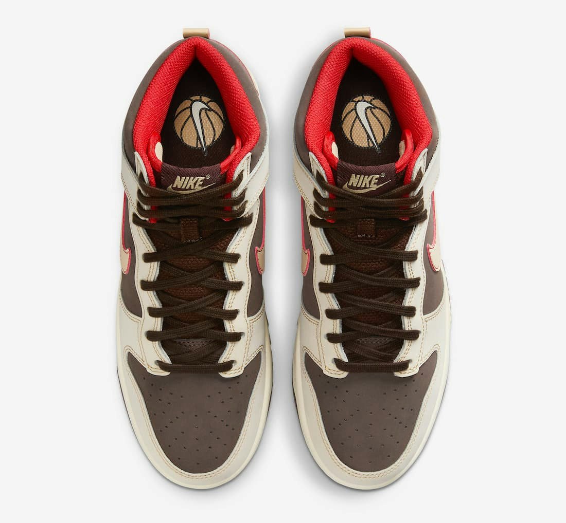 Nike Dunk High "Baroque Brown"