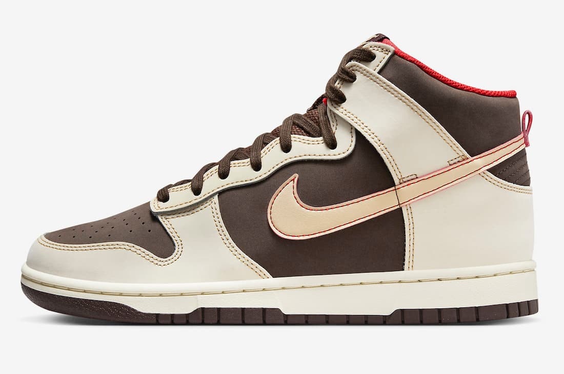 Nike Dunk High "Baroque Brown"