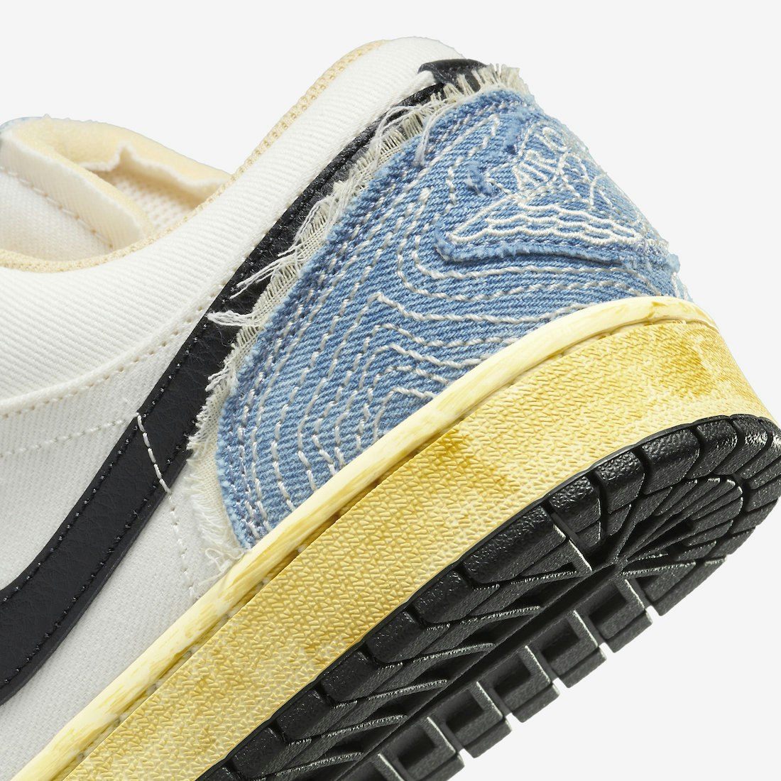 Air Jordan 1 Low "Sashiko Denim"