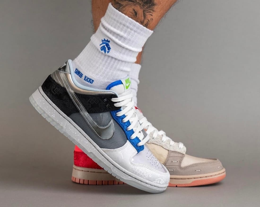 CLOT x Nike Dunk Low "What The"