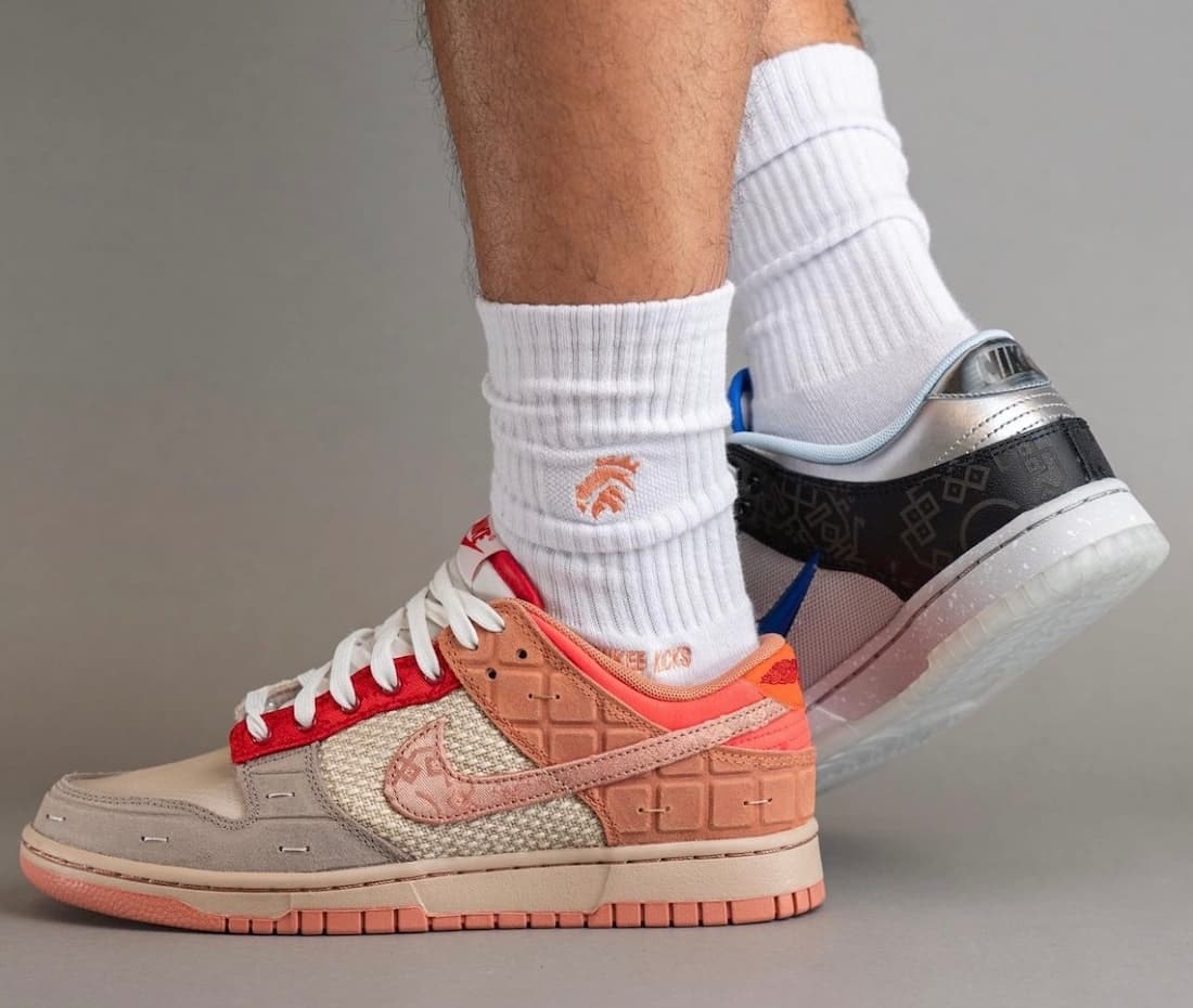 CLOT x Nike Dunk Low "What The"