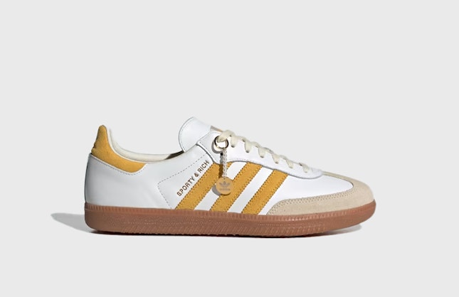 Sporty & Rich x adidas Samba "Yellow Ochre"