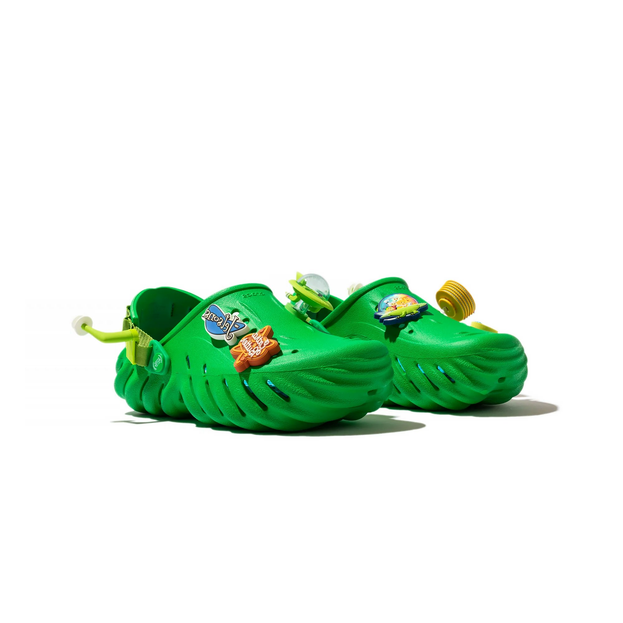 Extra Butter x The Jetsons x Crocs Echo Clogs "Grass Green"