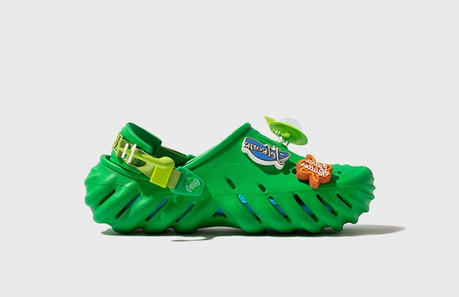 Extra Butter x The Jetsons x Crocs Echo Clogs "Grass Green"