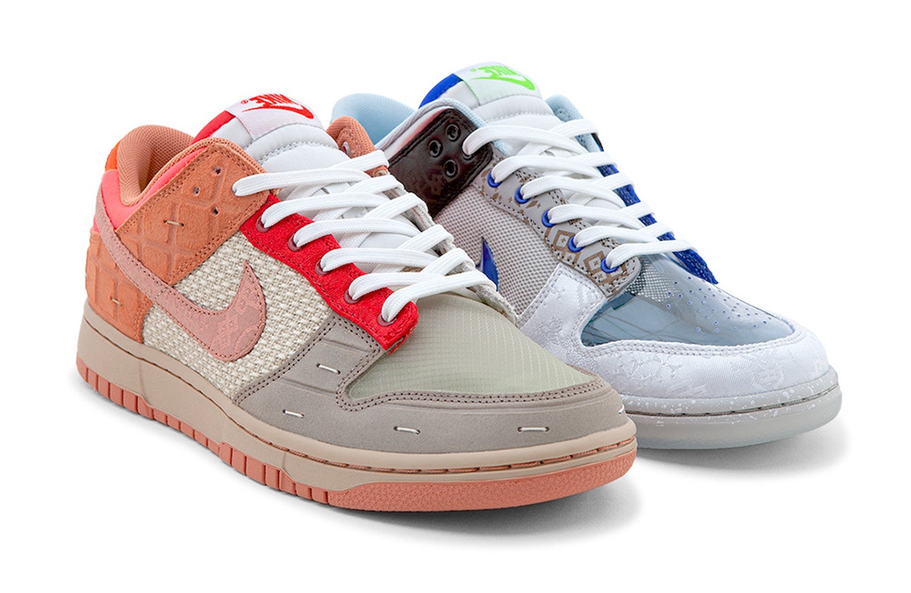 CLOT x Nike Dunk Low "What The"