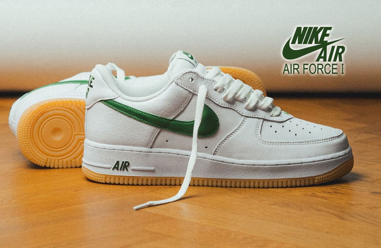 Nike Air Force 1 Low Color of the Month "Green Gum"