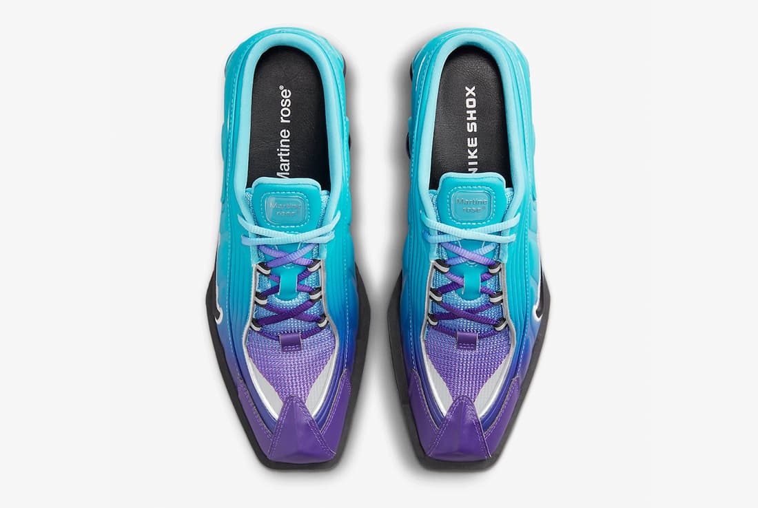 Martine Rose x Nike Shox Mule MR 4 "Scuba Blue"