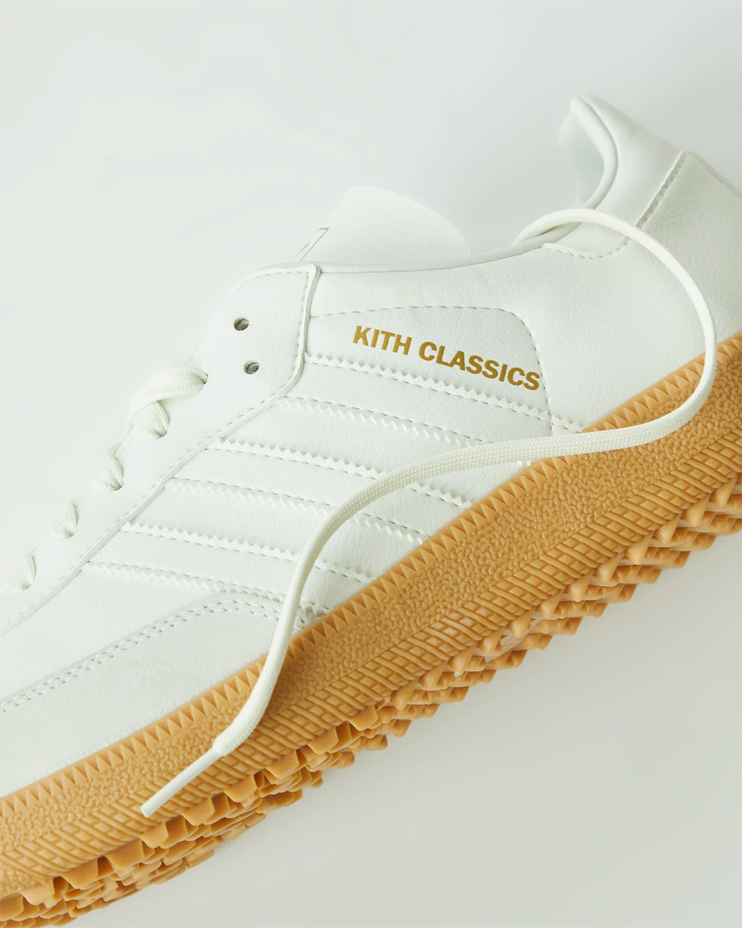Kith x adidas Samba Golf "White/Gum"