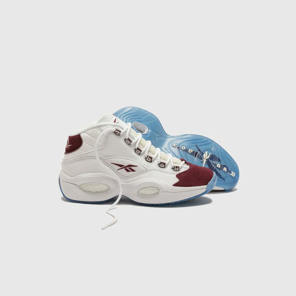 Packer x Reebok Question Mid "Maroon"