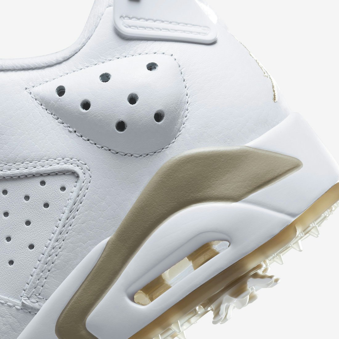 Air Jordan 6 Low Golf "White/Khaki"