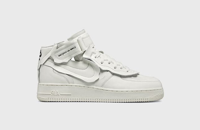 Comme des Garçons x Nike Air Force 1 Mid (White) Comme des Garçons x Nike Air Force 1 Mid (White)