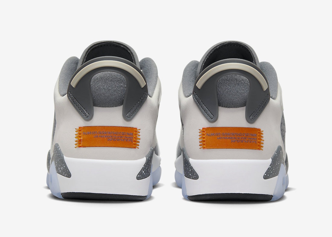 PSG x Air Jordan 6 Low "Iron Grey"
