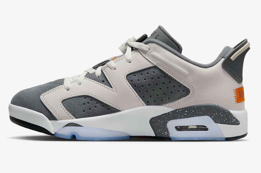 PSG x Air Jordan 6 Low "Iron Grey"