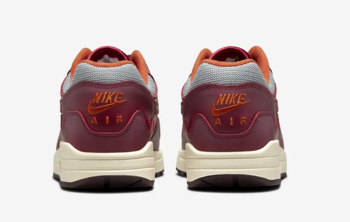 Patta x Nike Air Max 1 Waves "Rush Maroon"
