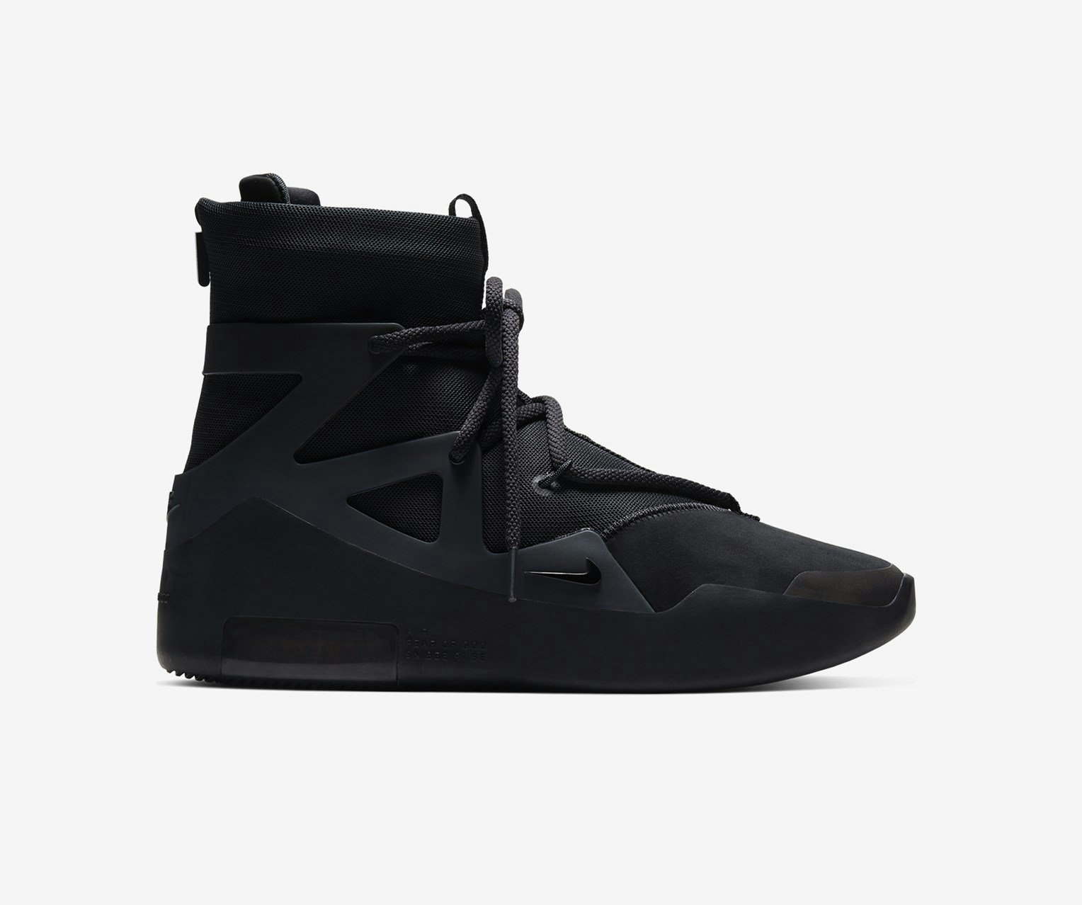 Fear of God x Nike Air 1 "Triple Black"