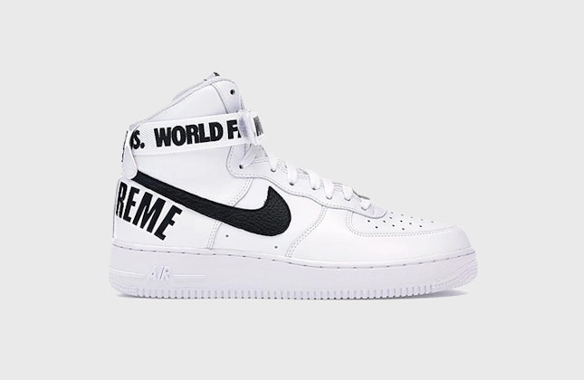 Supreme x Nike Air Force 1 High "White"