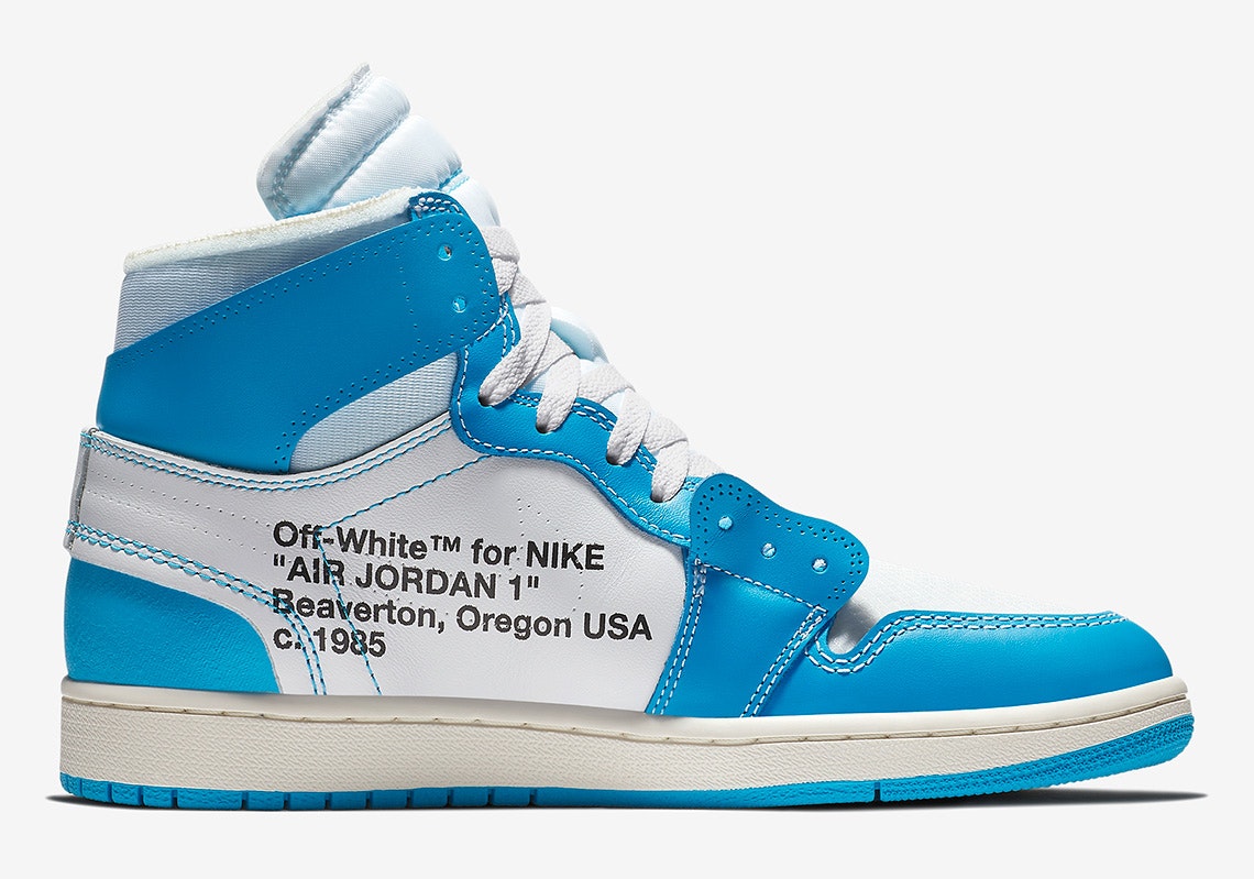 Nike x Off-White Air Jordan 1 High "UNC"