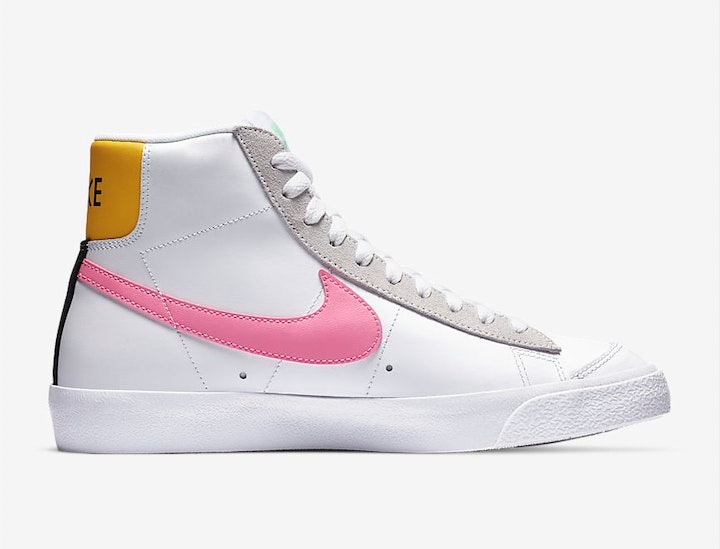 Nike Blazer Mid Vntg '77 (White/Aqua/Pink)
