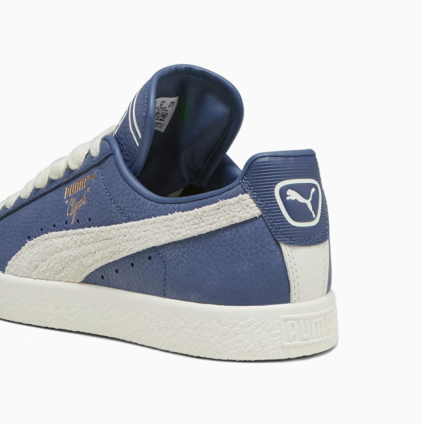 Rhuigi x Puma Clyde "Inky Blue"