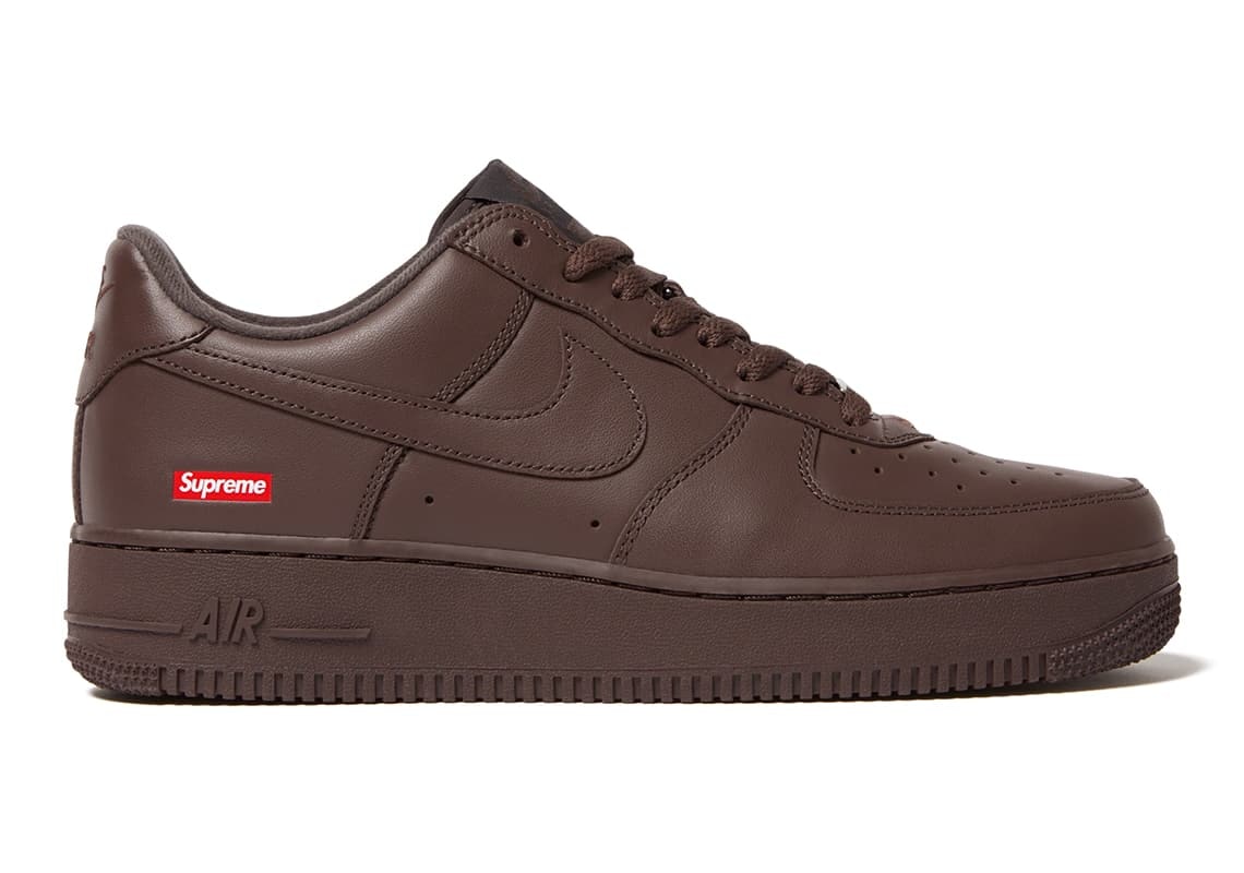 Supreme x Nike Air Force 1 "Baroque Brown"