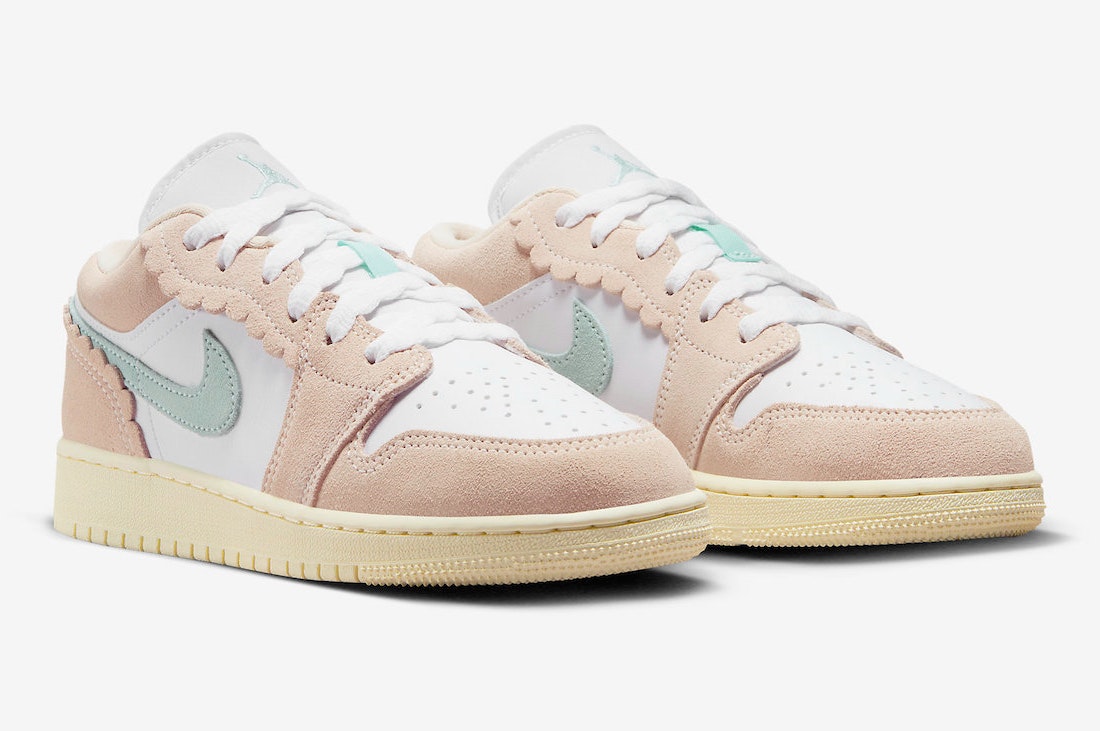 Air Jordan 1 Low GS "Soft Pink"