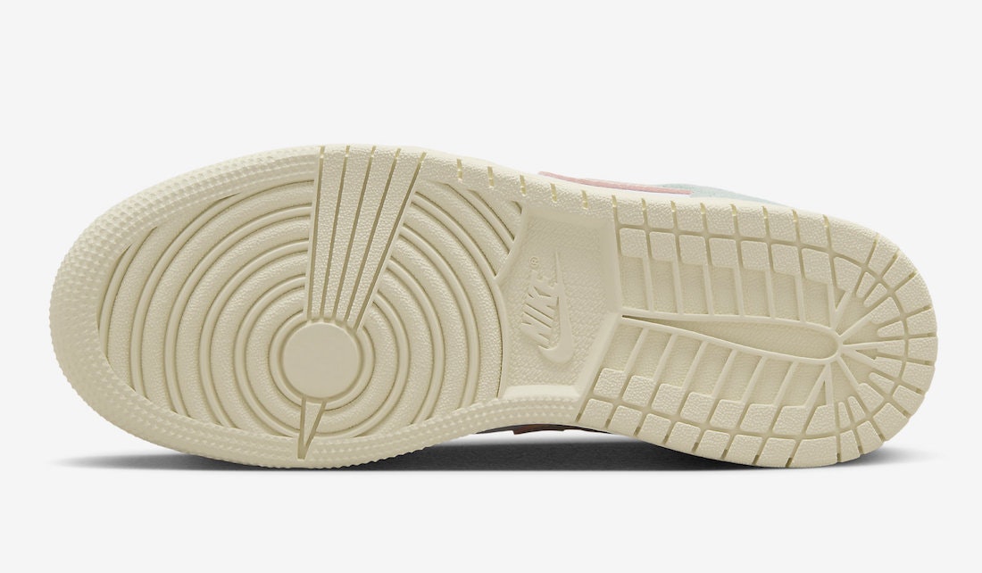 Air Jordan 1 Mid SE GS "Pink Oxford"