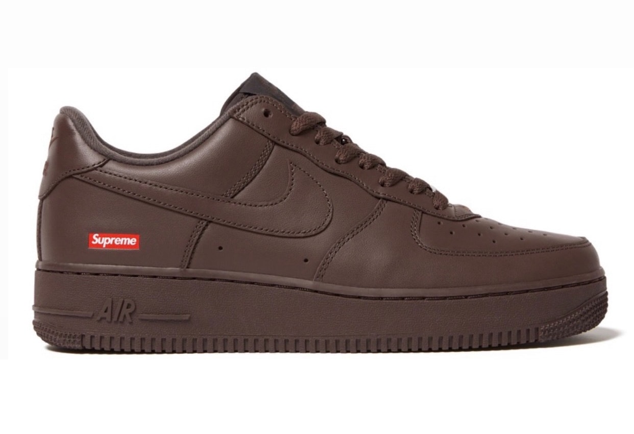 Supreme x Nike Air Force 1 Low "Baroque Brown"