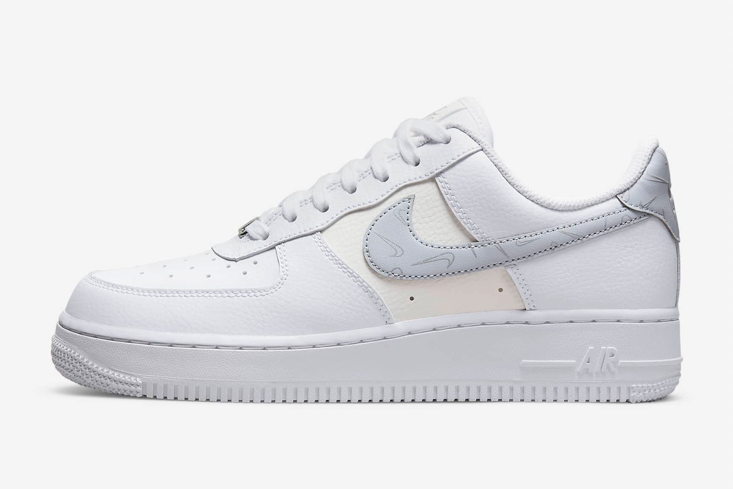 Nike Air Force 1 Low "Multi Checks" (Pure Platinum)