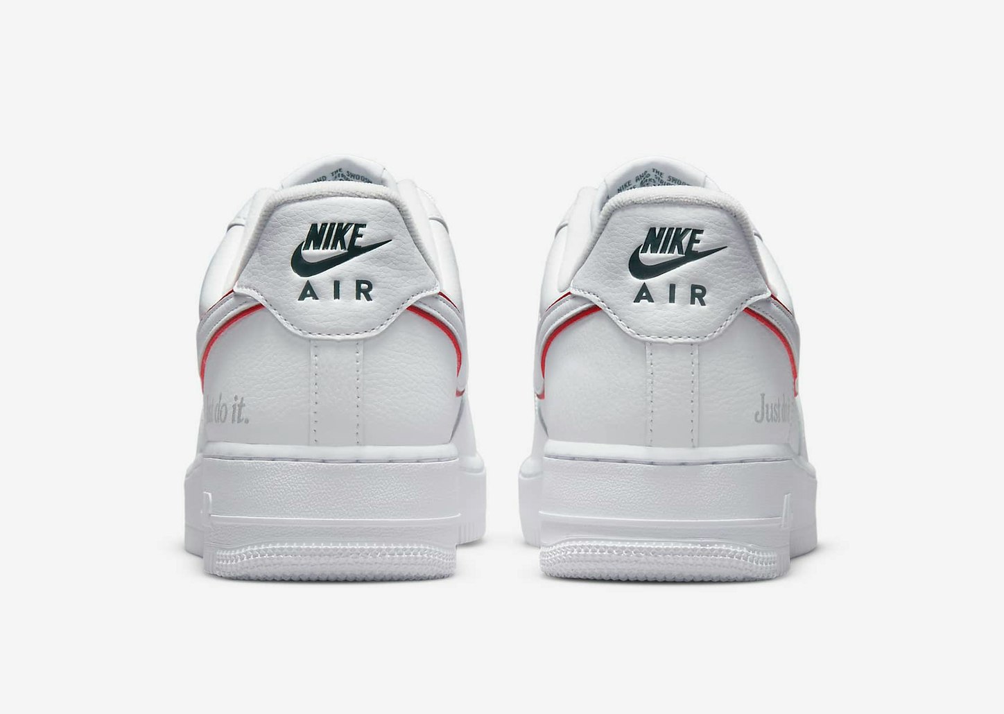 Nike Air Force 1 Low "Just Do It" (Metallic Silver)