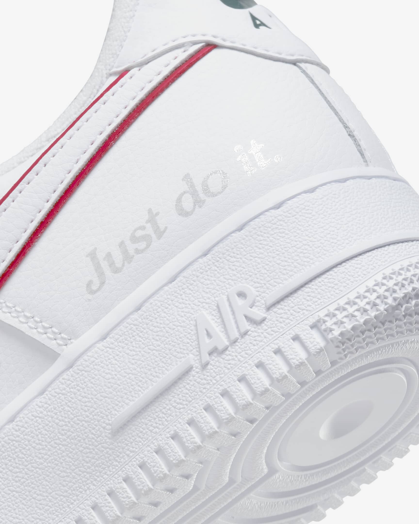 Nike Air Force 1 Low Just Do It Metallic Silver kaufen DQ0791 100 HEAT MVMNT