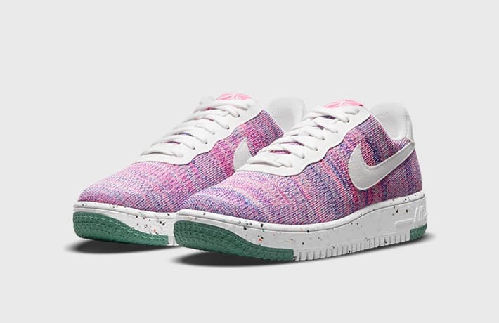 Nike Air Force 1 Crater Flyknit Wmns “Wolf Pink”