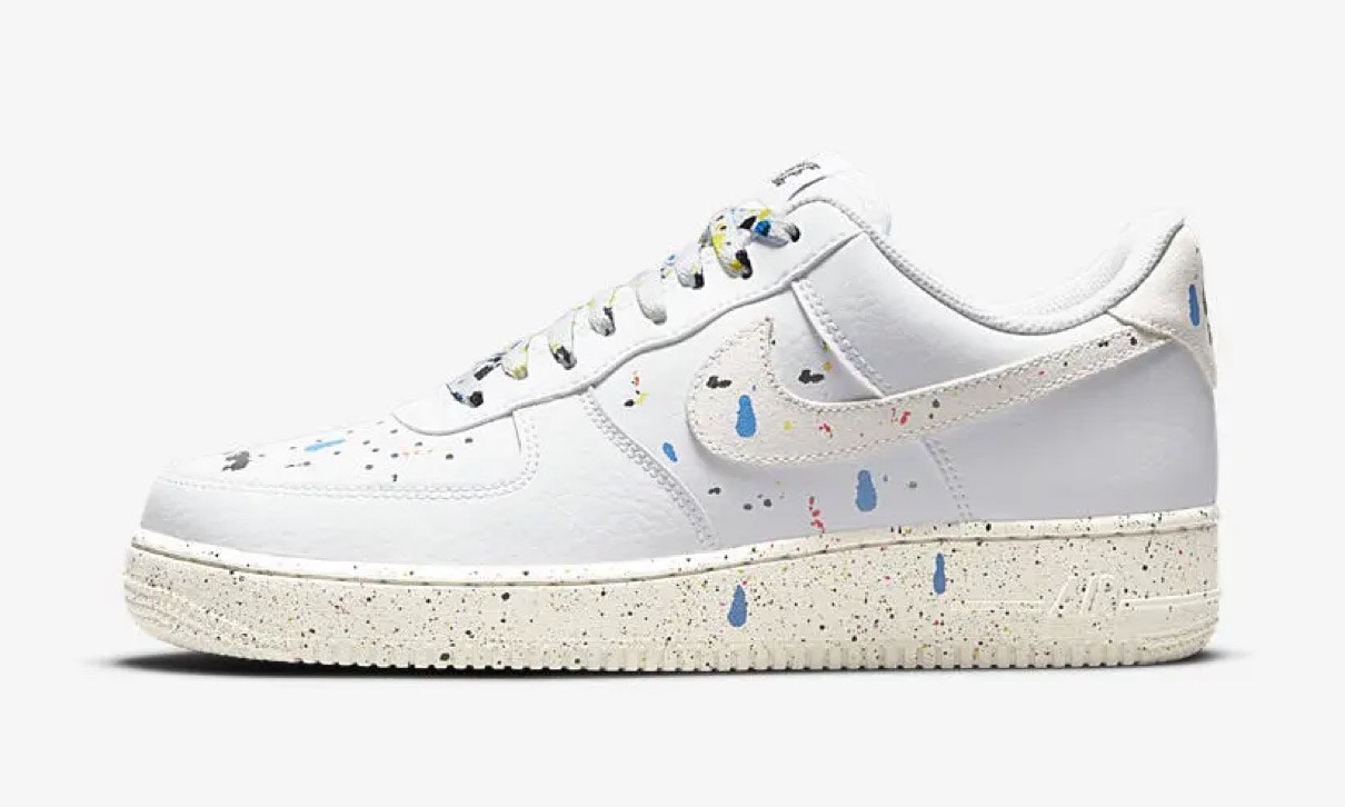 Nike Air Force 1 Low "Paint Splatter" (White)