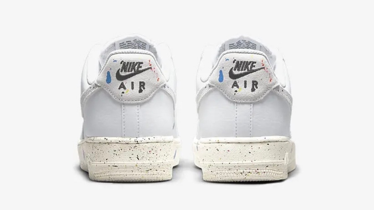 Nike Air Force 1 Low "Paint Splatter" (White)