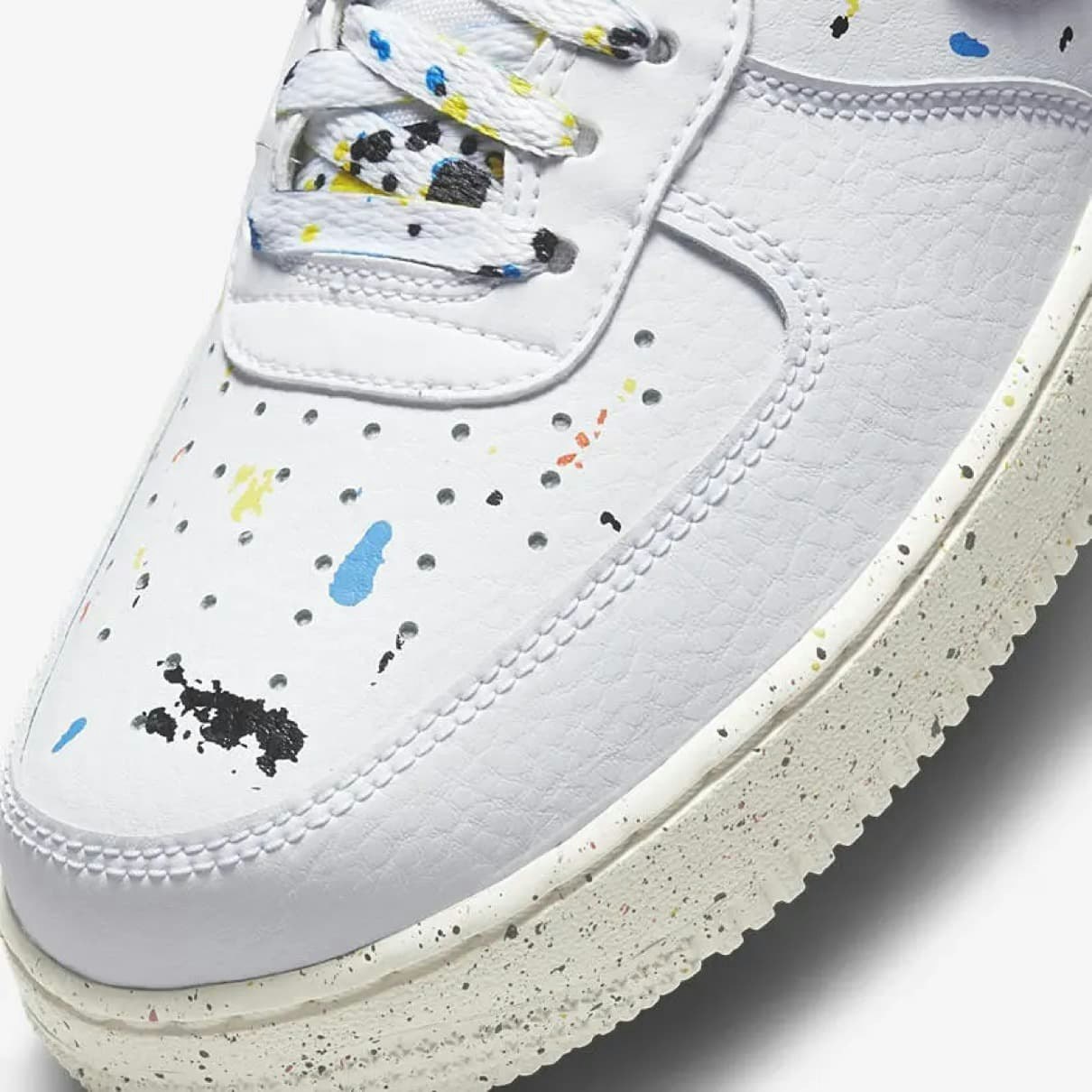 Nike Air Force 1 Low "Paint Splatter" (White)