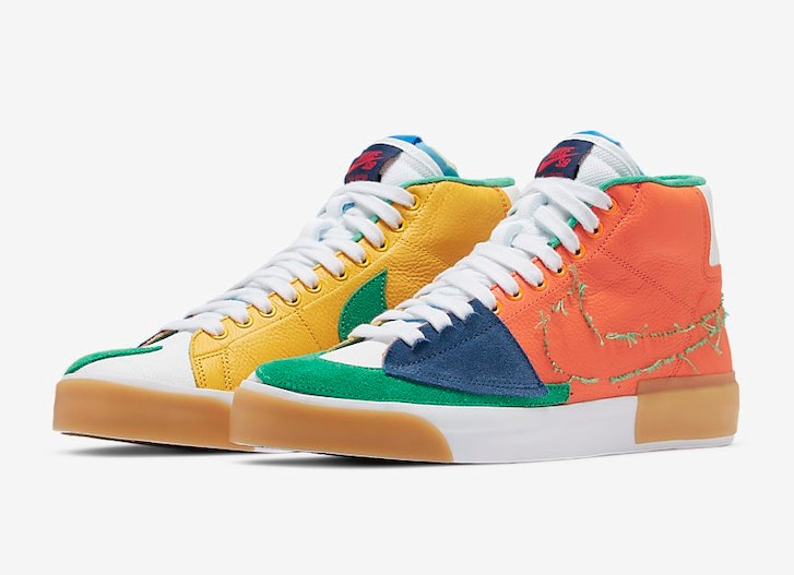 Nike SB Zoom Blazer Mid Edge "Safety Orange"