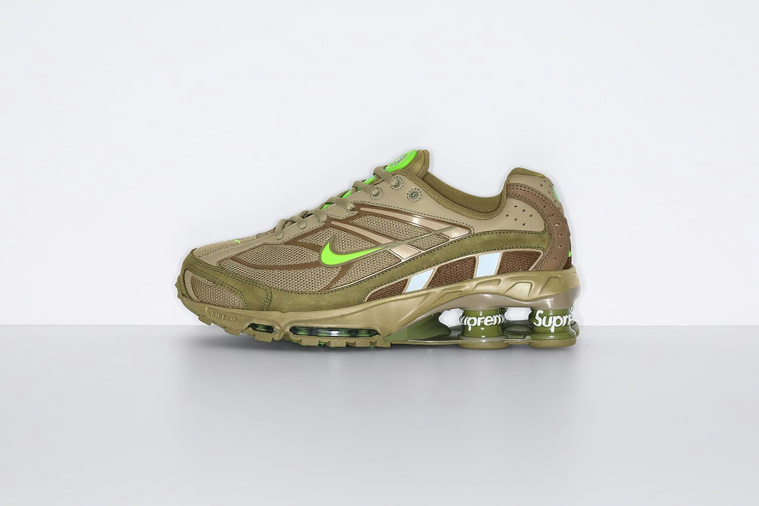 Supreme x Nike Shox Ride 2 "Neutral Olive"