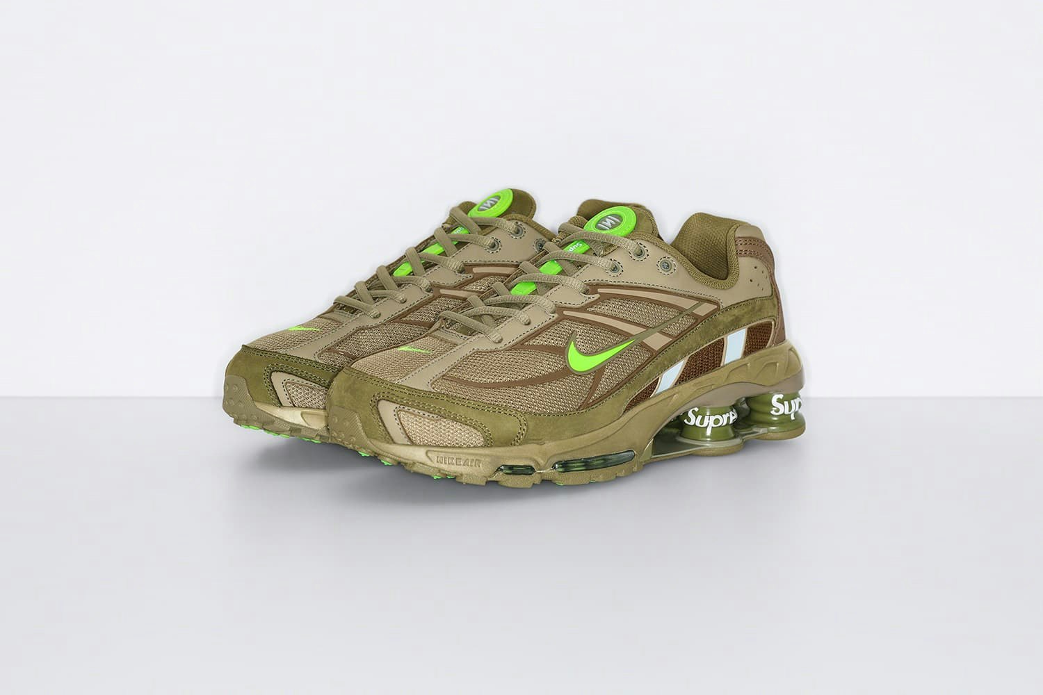 Supreme x Nike Shox Ride 2 "Neutral Olive"