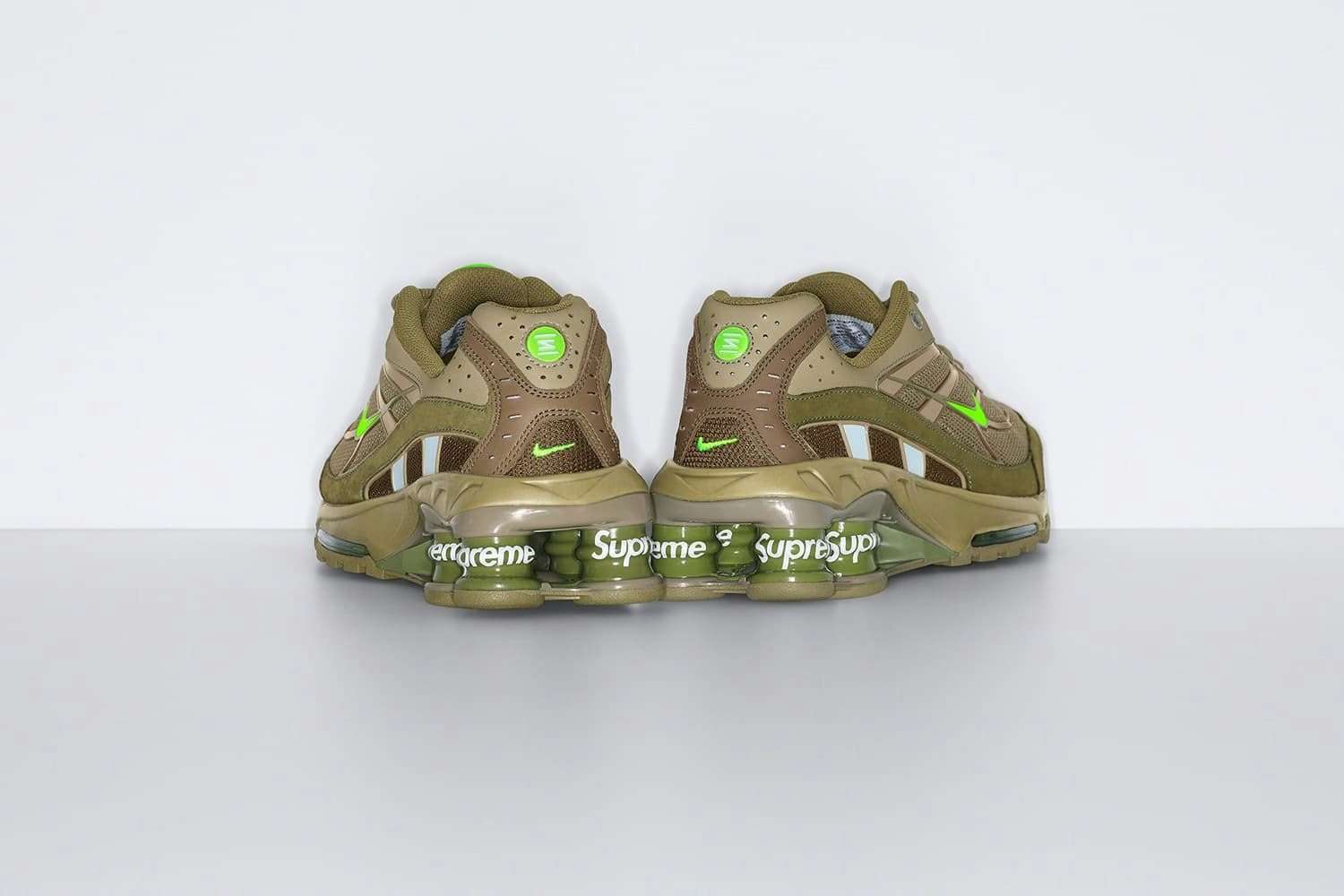 Supreme x Nike Shox Ride 2 "Neutral Olive"