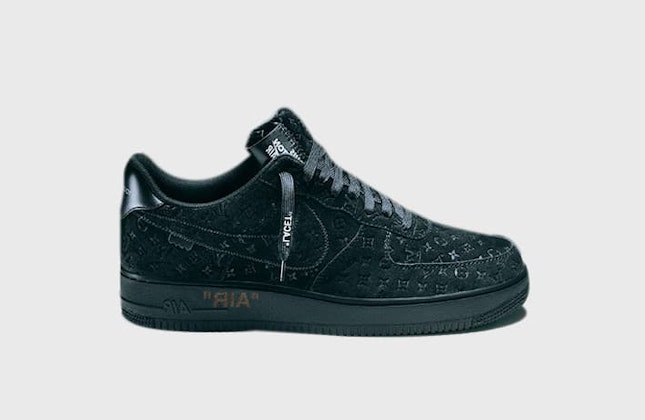 Louis Vuitton x Nike Air Force 1 Low "Black" Louis Vuitton x Nike Air Force 1 Low "Black"