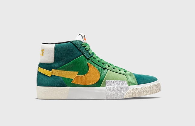 Nike SB Zoom Blazer Mid "Mosaic Green"