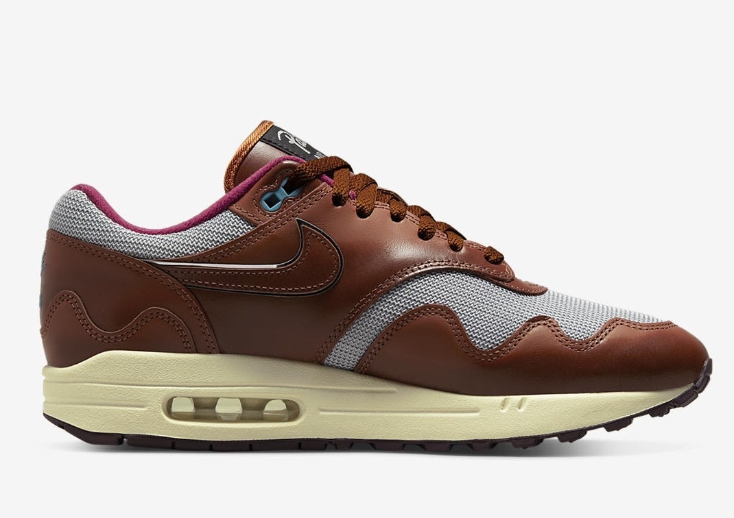 Patta x Nike Air Max 1 “Dark Russet”