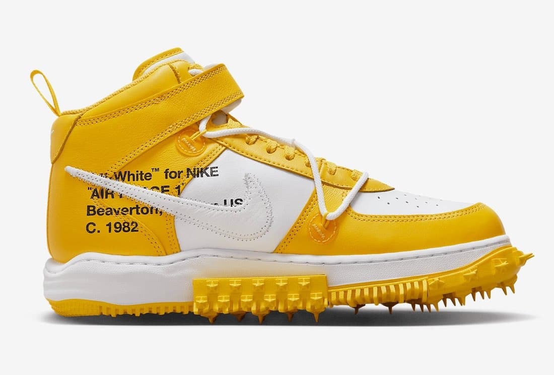 Nike Air Force 1 Mid x Off-White "Varsity Maize"